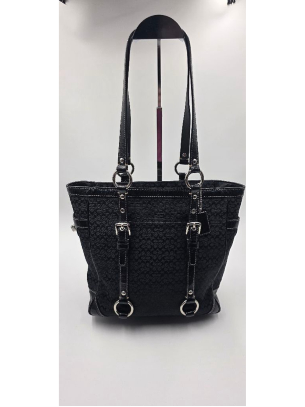 EUC Women's Coach Black Gallery Tote
